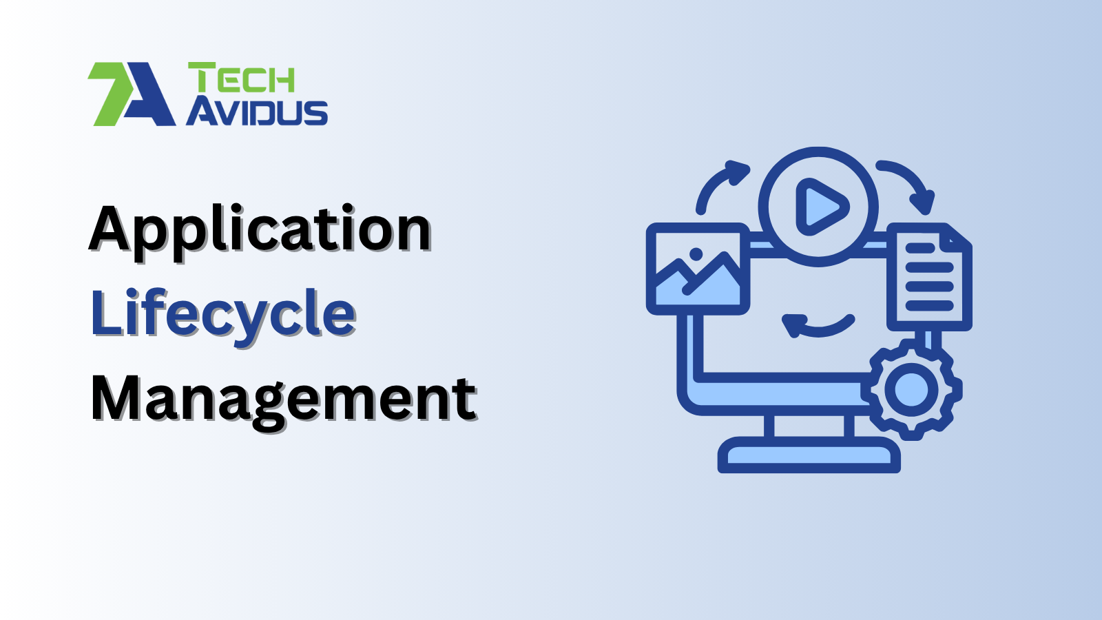 Application Lifecycle Management Diagram